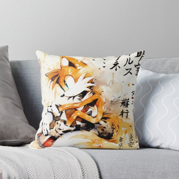 Item preview, Miles Tails Sumi-e designed and sold by AnimeArsenalPrints.