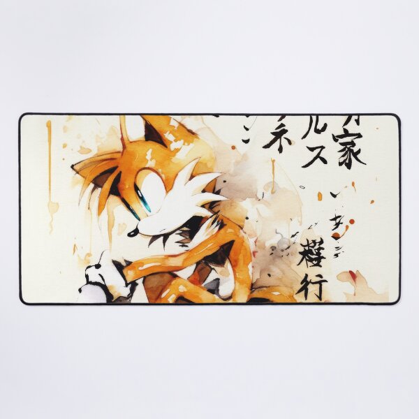 Item preview, Miles Tails Sumi-e designed and sold by AnimeArsenalPrints.