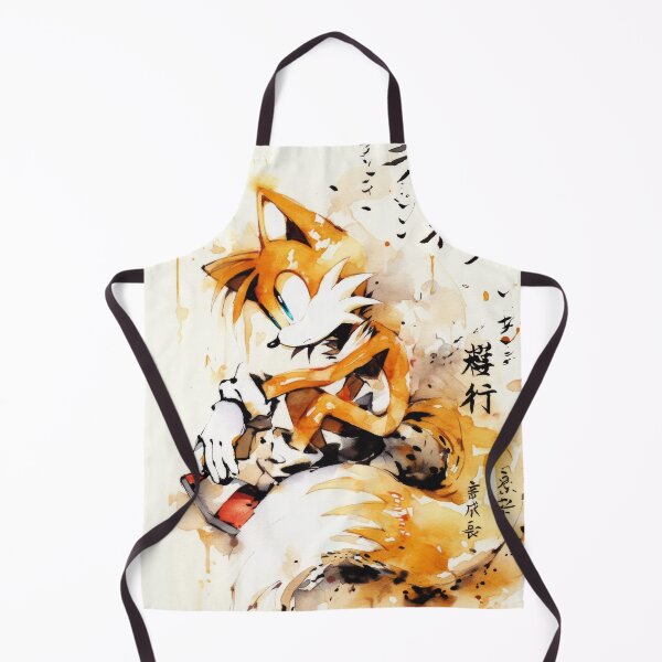 Item preview, Miles Tails Sumi-e designed and sold by AnimeArsenalPrints.