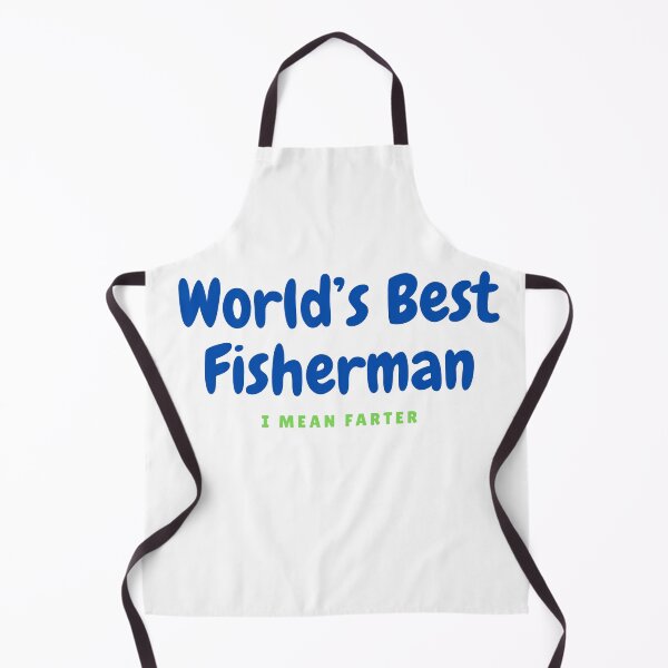 Item preview, Fishing Humor - World's Best Fisherman I Mean Farter designed and sold by SaltyLinesOut.