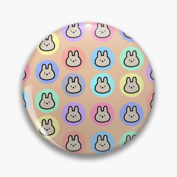 Item preview, Bunny Sticker Pack Easter Spring Circles Stickers Prints Posters Wall Art Magnet Home Coffee Cup Decoration TShirt Stationary Notebook Magnet Hat Kitchen Work School Office Redbubble Shop designed and sold by Saritas Boutique Shop.