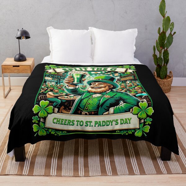 Item preview, St Patrick’s Leprechaun Split the G designed and sold by NovaNookStudio.