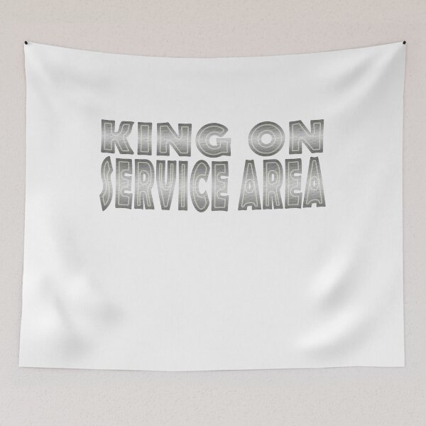 Item preview, King on Service Area. designed and sold by fatshirt.