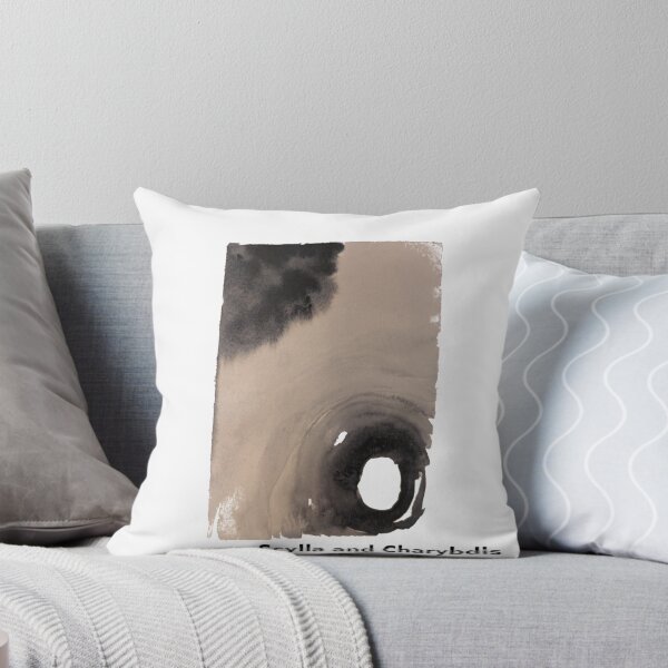 Item preview, Scylla and Charybdis – Dark Swirling Watercolour Abstract Painting designed and sold by fishpressink.