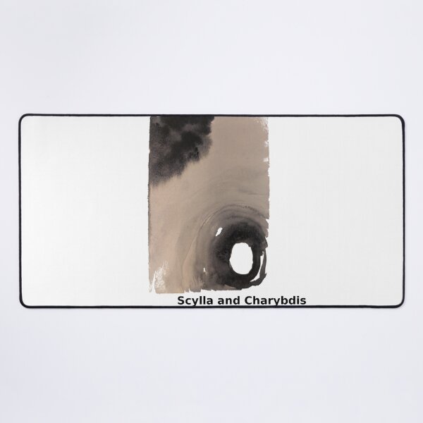 Item preview, Scylla and Charybdis – Dark Swirling Watercolour Abstract Painting designed and sold by fishpressink.
