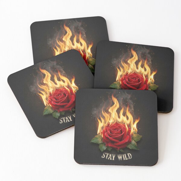 Item preview, Rose on Fire designed and sold by MorningFive.