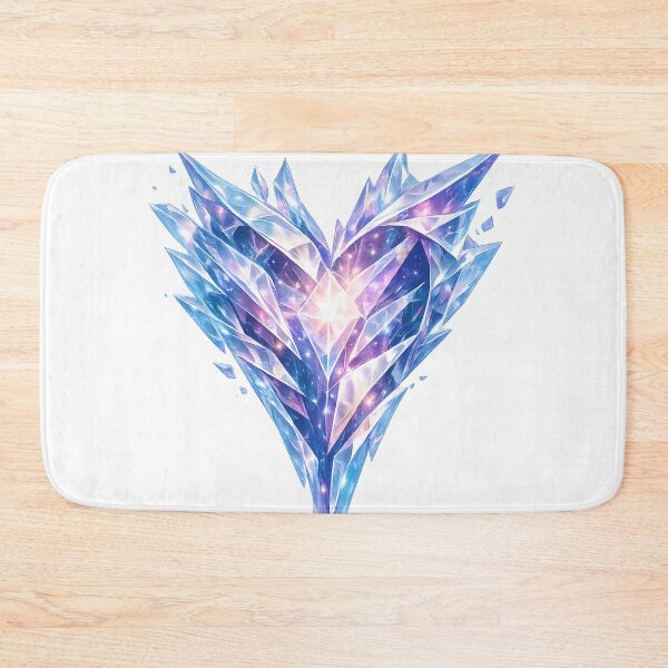Item preview, Radiant Cosmic Crystal Heart Astral Gemstone designed and sold by CrystalVanta.
