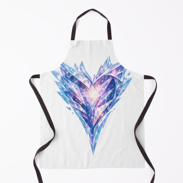 Item preview, Radiant Cosmic Crystal Heart Astral Gemstone designed and sold by CrystalVanta.