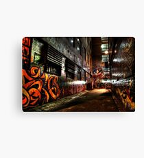 Laneway Moods. Canvas Print