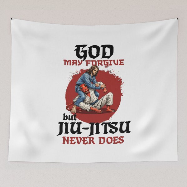 Item preview, Jiujitsu dont forgives designed and sold by Ilustramagno.