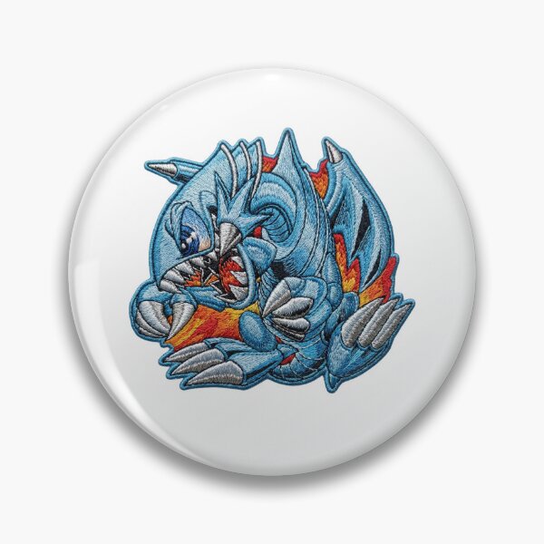 Item preview, Blue eyes Toon Dragon Fabric designed and sold by sunafunk.