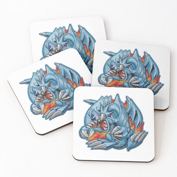 Item preview, Blue eyes Toon Dragon Fabric designed and sold by sunafunk.