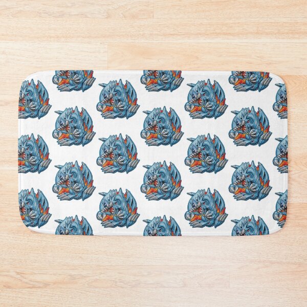Item preview, Blue eyes Toon Dragon Fabric designed and sold by sunafunk.