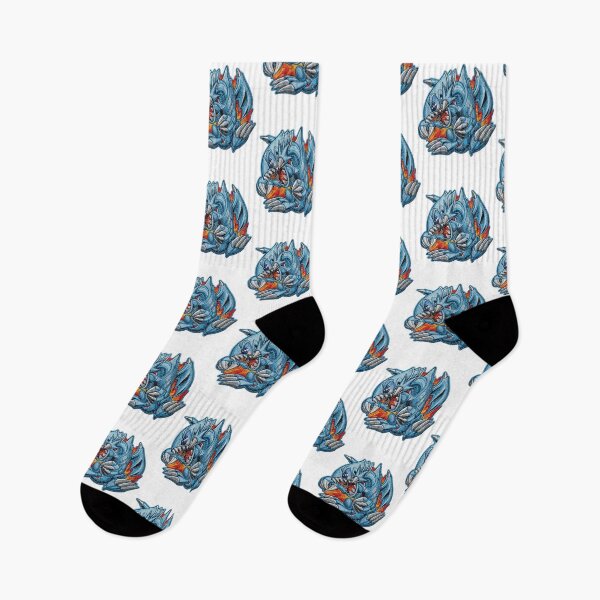 Item preview, Blue eyes Toon Dragon Fabric designed and sold by sunafunk.