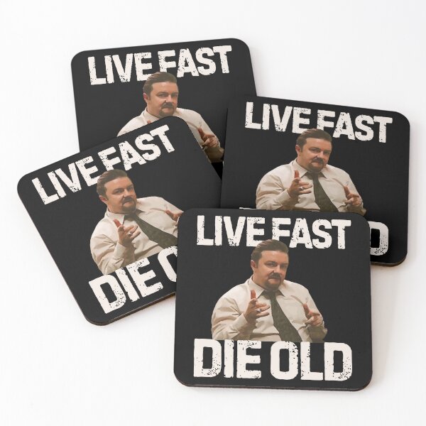 Item preview, Live fast die old Brent Quote designed and sold by UNK-Fatigues.