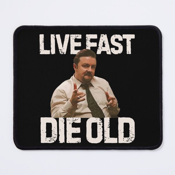 Item preview, Live fast die old Brent Quote designed and sold by UNK-Fatigues.