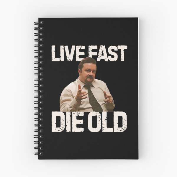 Item preview, Live fast die old Brent Quote designed and sold by UNK-Fatigues.
