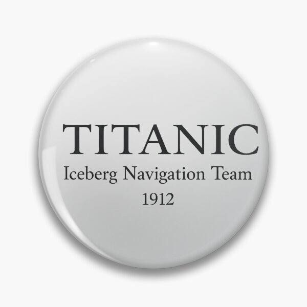 Item preview, Titanic Iceberg Navigation Team 1912 – Subtle Historical Dark Humor designed and sold by KawaiiOrbit.