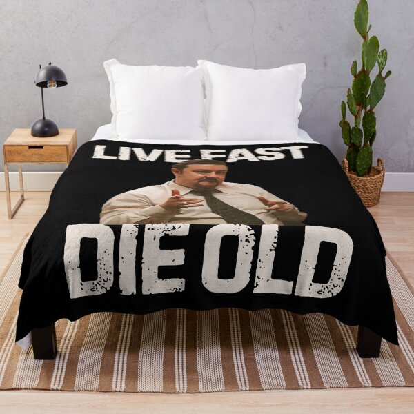 Item preview, Live fast die old Brent Quote designed and sold by UNK-Fatigues.