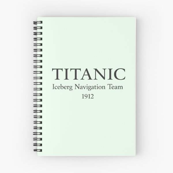 Item preview, Titanic Iceberg Navigation Team 1912 – Subtle Historical Dark Humor designed and sold by KawaiiOrbit.