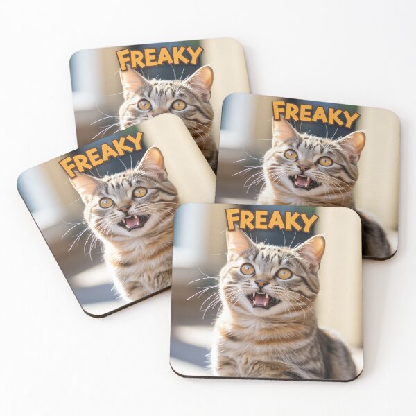 Item preview, Freaky cat  designed and sold by KaphzeShop.