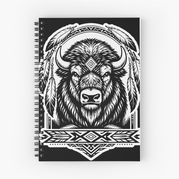 Item preview, Sacred White Buffalo Spirit - Native American Bison Totem designed and sold by Totemica.