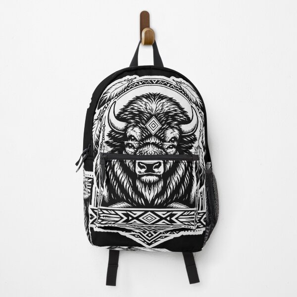Item preview, Sacred White Buffalo Spirit - Native American Bison Totem designed and sold by Totemica.