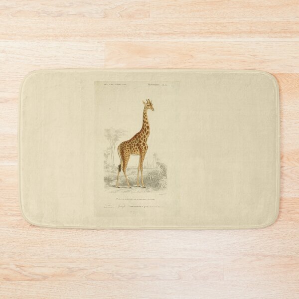 Item preview, Natural History Giraffe Illustration from Dictionnaire Universel designed and sold by TeeARTHY.