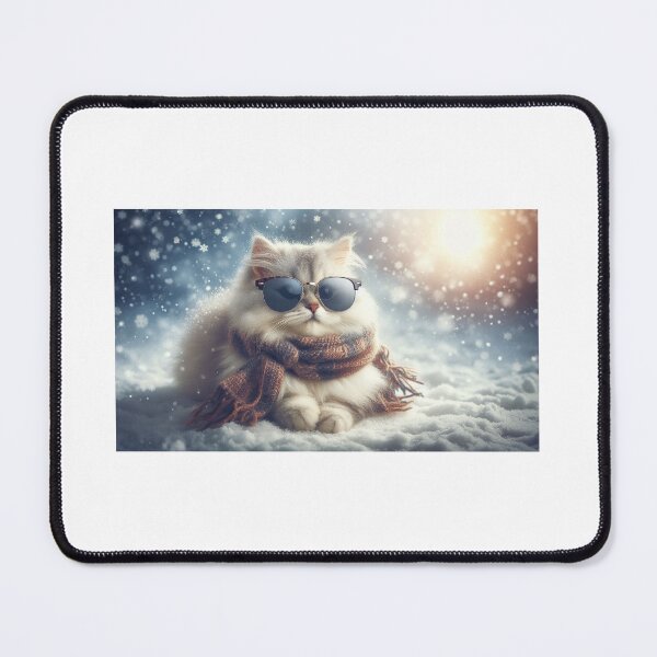 Item preview, Winter Cool Cat in Style designed and sold by ZolaDesings.