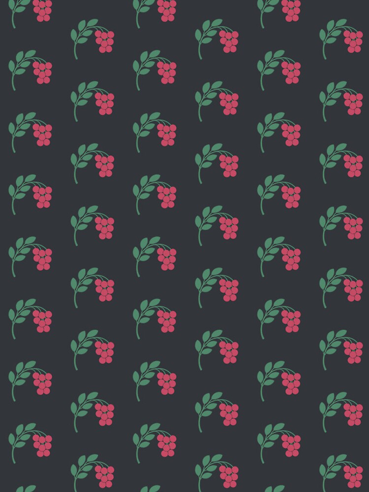 Thumbnail 4 of 4, iPhone Case, Berry Branch Pattern designed and sold by t-patterns.