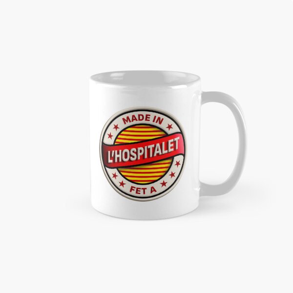 Item preview, L'Hospitalet de Llobregat T-shirt Mug Gift designed and sold by AtlasExplorer.