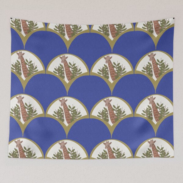 Item preview, Art Deco Giraffe Pattern designed and sold by DeBellDesigns.