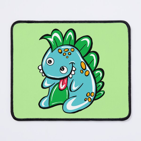 Item preview, Buster The Dinosaur With green background  designed and sold by missmann.