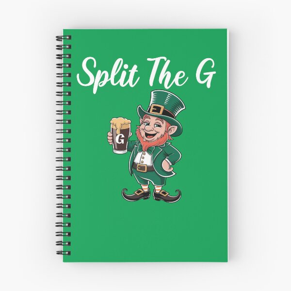 Item preview, St Patrick’s Leprechaun Split the G designed and sold by NovaNookStudio.