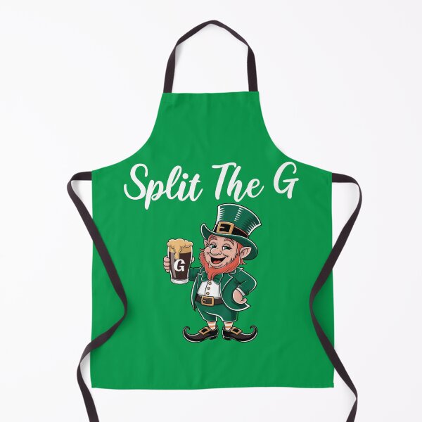 Item preview, St Patrick’s Leprechaun Split the G designed and sold by NovaNookStudio.