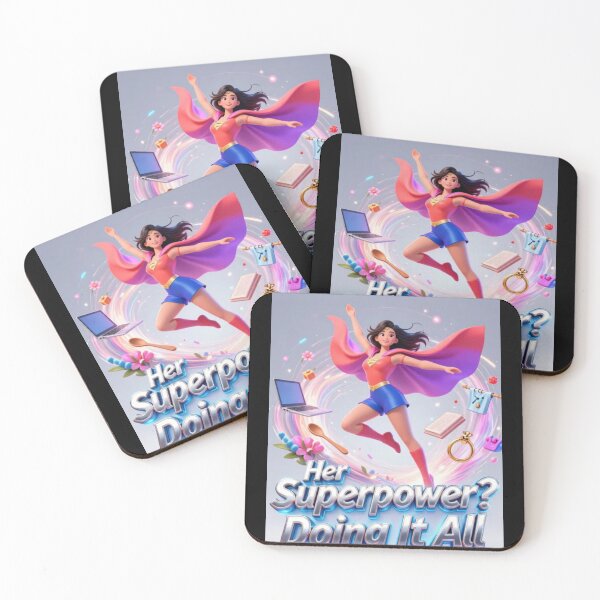 Item preview, Her superpower doing it all mom wife boss appreciation gift  designed and sold by YourTrendyTees.