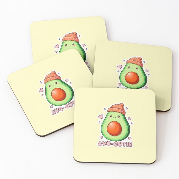 Item preview, Avo-Cutie: Kawaii Avocado Pun & Cute Pastel Aesthetic designed and sold by Modavedrake.