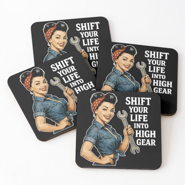 Item preview, Vintage Workshop Pin-up: High Gear Lifestyle designed and sold by Pineapple-Tree.