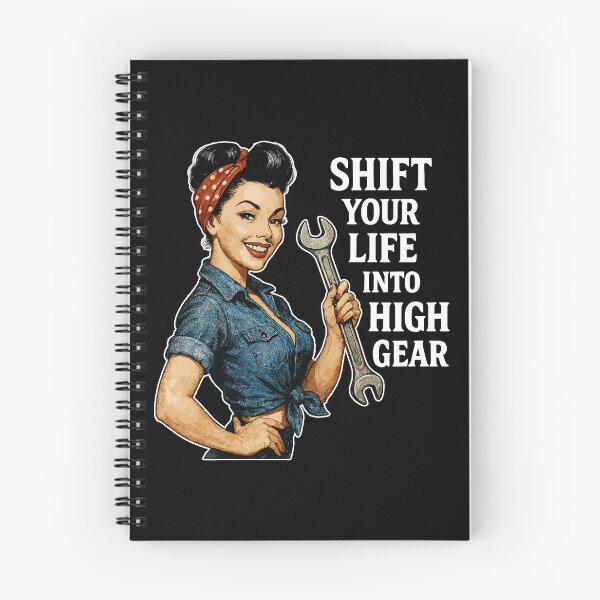 Item preview, Vintage Workshop Pin-up: High Gear Lifestyle designed and sold by Pineapple-Tree.