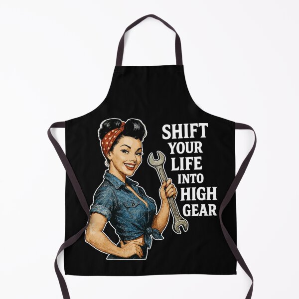 Item preview, Vintage Workshop Pin-up: High Gear Lifestyle designed and sold by Pineapple-Tree.