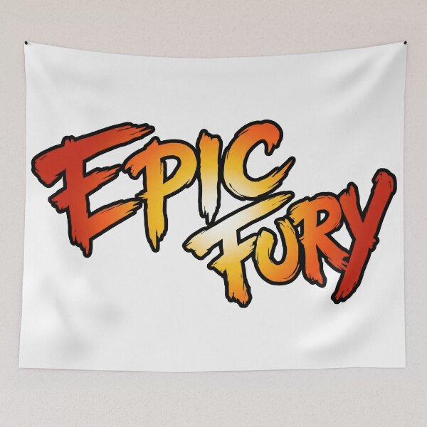 Item preview, Epic Fury White designed and sold by 8FistsofTees.