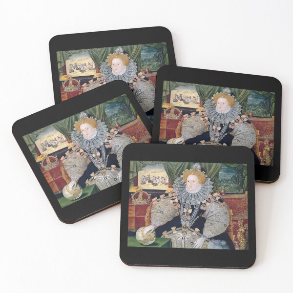 Item preview, Queen Elizabeth I Armada Portrait with Globe and Crown designed and sold by TeeARTHY.