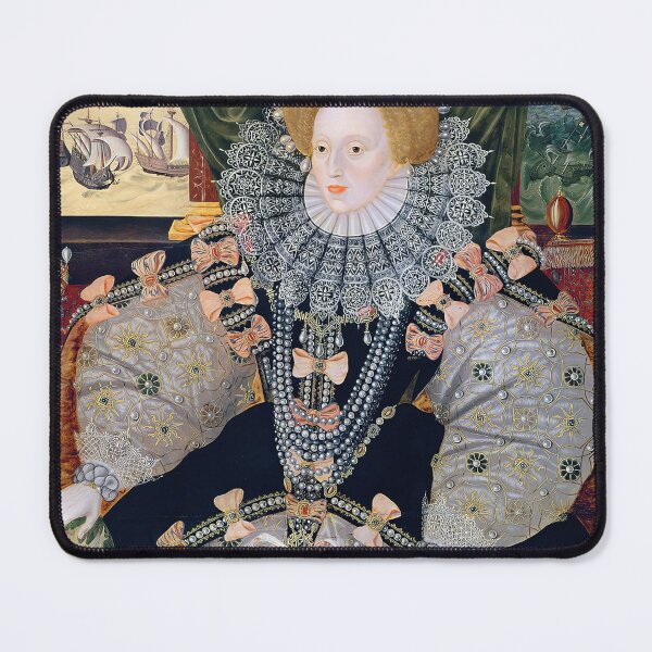 Item preview, Queen Elizabeth I Armada Portrait with Globe and Crown designed and sold by TeeARTHY.