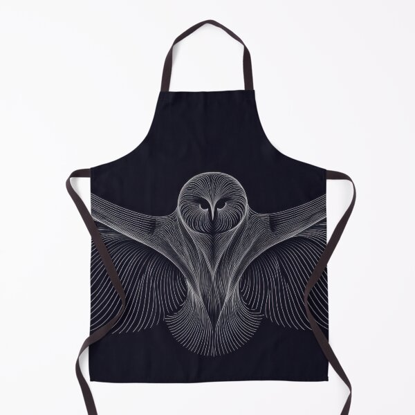 Item preview, Owl with lines in dark background designed and sold by anytka.