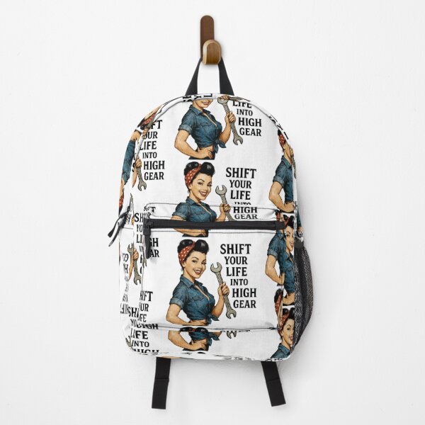Item preview, Vintage Workshop Pin-up: High Gear Lifestyle designed and sold by Pineapple-Tree.