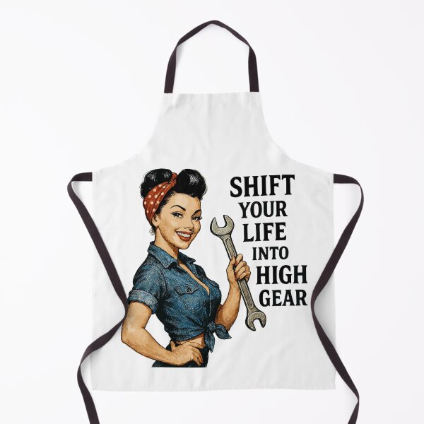 Item preview, Vintage Workshop Pin-up: High Gear Lifestyle designed and sold by Pineapple-Tree.