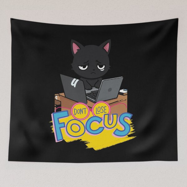 Item preview, Don't lose focus designed and sold by PatronesKawai.