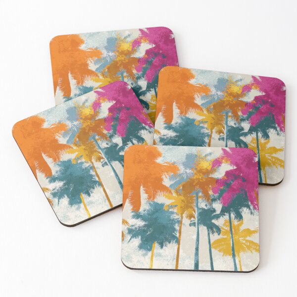 Item preview, Vibrant palm trees against the sky designed and sold by anytka.