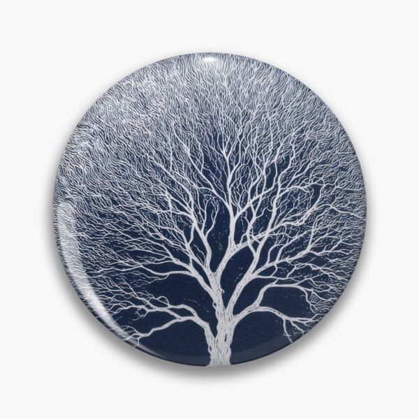 Item preview, Circle with tree on dark bg designed and sold by anytka.