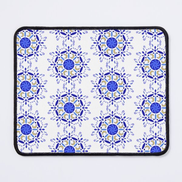 Item preview, Blue and yellow celestial design designed and sold by SoaringMoon.